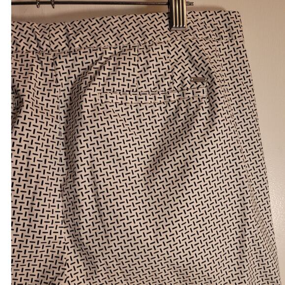 Tommy Hilfiger Harper Houndstooth Slim Crop Pants 10 Preppy Old Money Workwear - Picture 10 of 10